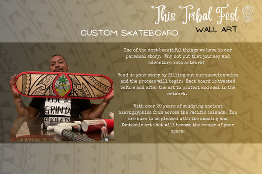 Custom Hand painted Skateboard