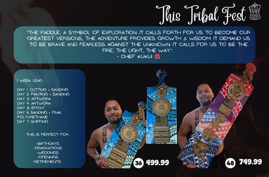 Chief KuKui’s Paddles